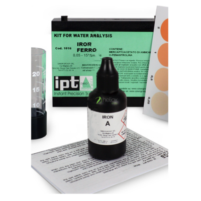 kit analisi ferro acqua